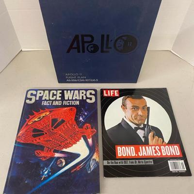 Commemorative Edition of the Apollo 11 Flight Plan/Space Wars/James Bond