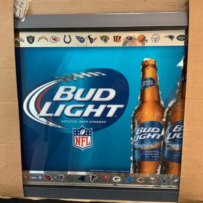 Bud Lite Team Logo Mirror 