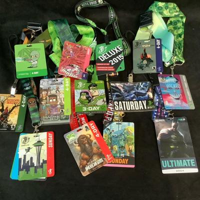 Comic Con Lanyards and Badges/Others
