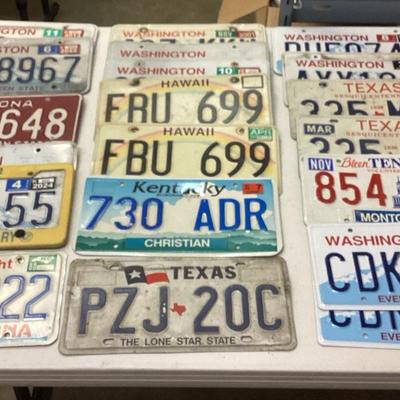 License Plates #1