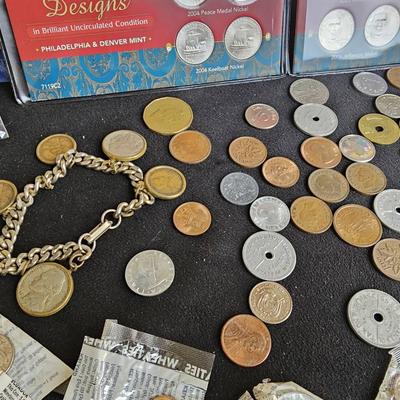 Foreign & Domestic Coins 