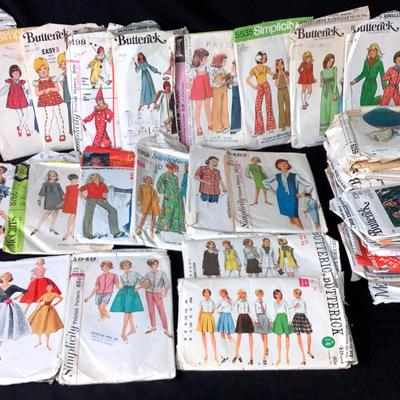 Collection of Vintage Sewing Patterns 