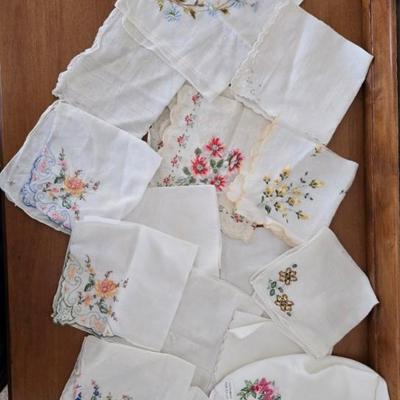 As111 vintage handkerchiefs