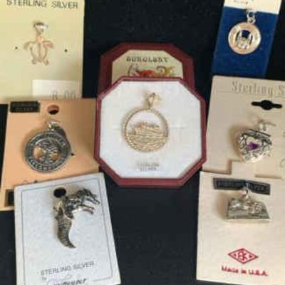 As166 silver charms new