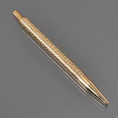 14K GOLD PEN | Marked 14k; gross weight 18.13g
l. 4 in.
