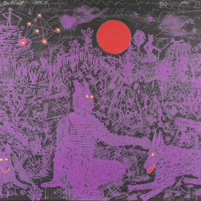 ROY DE FOREST (AMERICAN, 1930-2007) LITHOGRAPH | Bigfoot 2Lithograph
26 x 37.5 in sight 
Pencil signed, numbered "7/20" and...