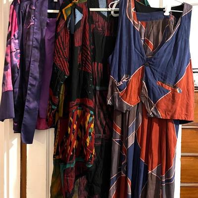Bohemian Style Rayon Dusters and Outfit Sizes XL-3