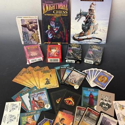 Fantasy Themed RPGs And Card Game Decks (6) Banemaster, LOTR, AD&D, MagiNation