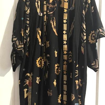 Classique Handwovens Silk Robe/Southwestern/Wizard