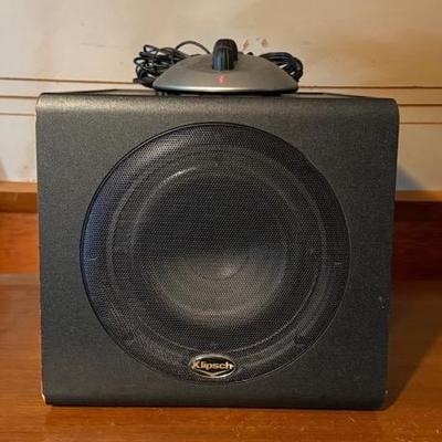 Klipsch ProMedia Computer Speaker Subwoofer & Control, Model GMX A-2.1