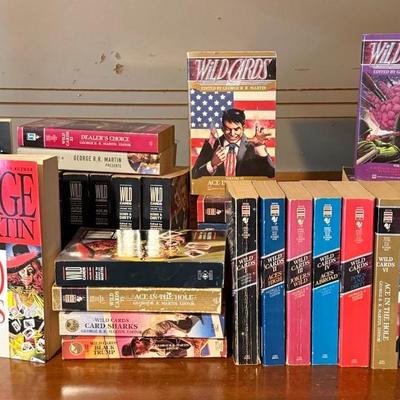 Large Grouping ‘Wild Cards’ Paperback Books (41) Edited By George RR Martin