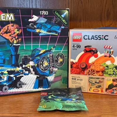 Sealed New Old Stock LEGO Sets (3) With Rare Unitron System #1793
