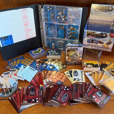 HUGE Collection Pirates Of The Revolution Construction Strategy Card Game (300+)