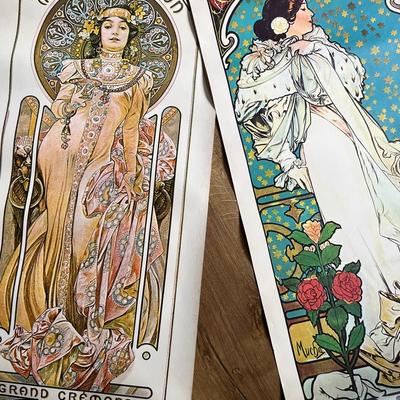 Reproduction Mucha Posters (2)