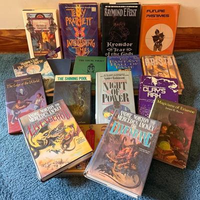 More Hardcover Science Fiction Books (17) Including First Editions 