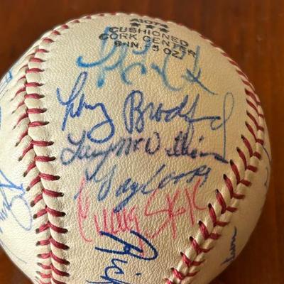Sale Photo Thumbnail #21: Atlanta Braves 1970's Signed Team Ball