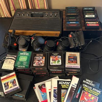 Sale Photo Thumbnail #42: Vintage Atari Bundle - Console, 38 Games, Joysticks, Manuals and More!!!