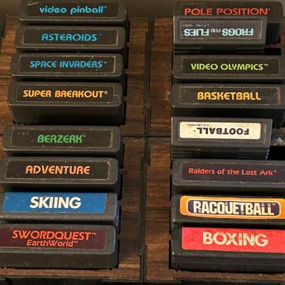 Sale Photo Thumbnail #43: Vintage Atari Bundle - Console, 38 Games, Joysticks, Manuals and More!!!