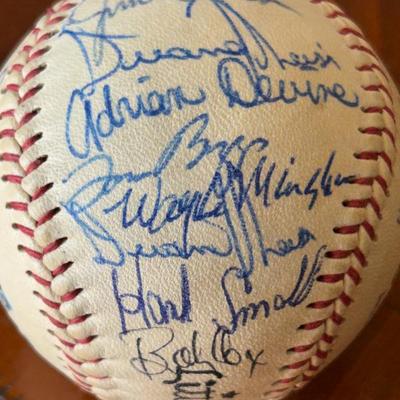 Atlanta Braves 1970's Signed Team Ball