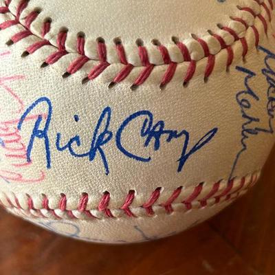 Sale Photo Thumbnail #23: Atlanta Braves 1970's Signed Team Ball