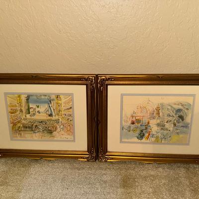 French Artist Prints By Raoul Dufy