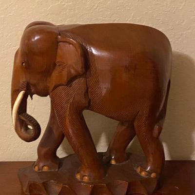 Wooden Elephant 