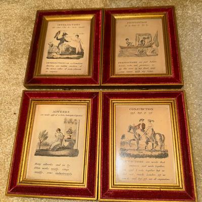 Learning 4 Lithograph Set #2