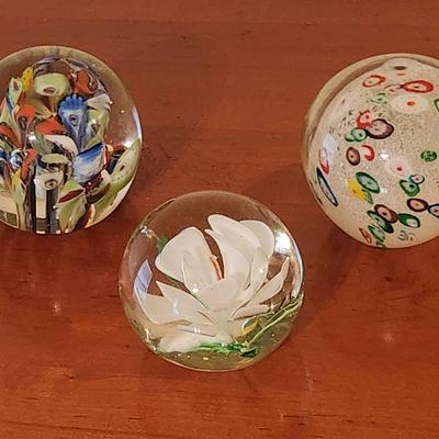 Glass Paperweights