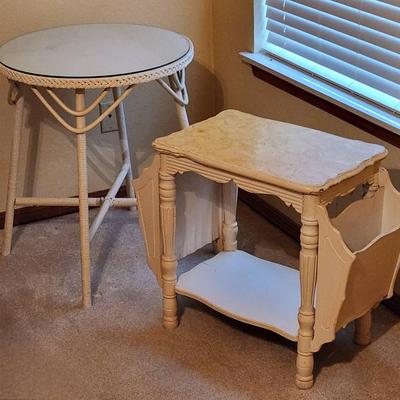 White Accent Tables