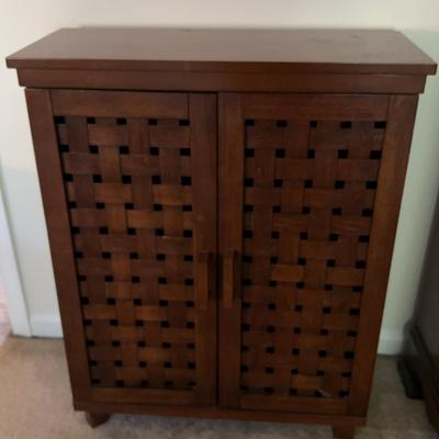 Basket Weaves, Small Storage Cabinet