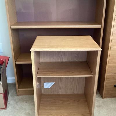 Bookshelf & Computer Stand (2)