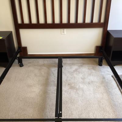 Mission Style Headboard & Frame