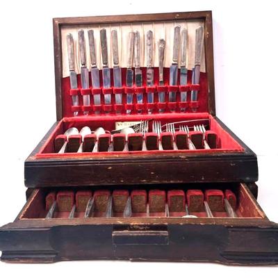"WM. Rogers & Son" Silver-Plate Flatware Collection