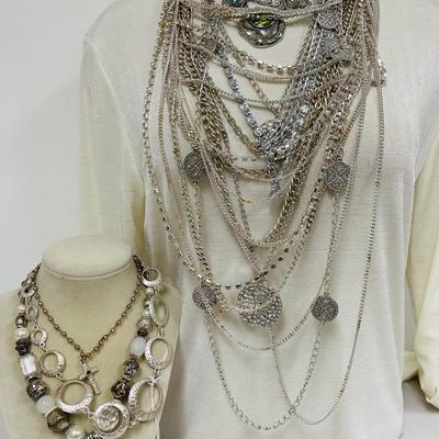 “Sarah Coventry” and More Silver-tone Fashion Jewelry