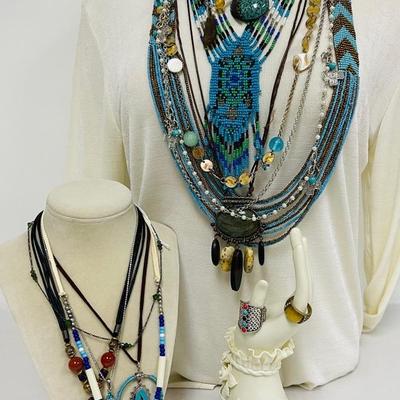 “Jewels by Park Lane”, Seed Bead Necklaces and More