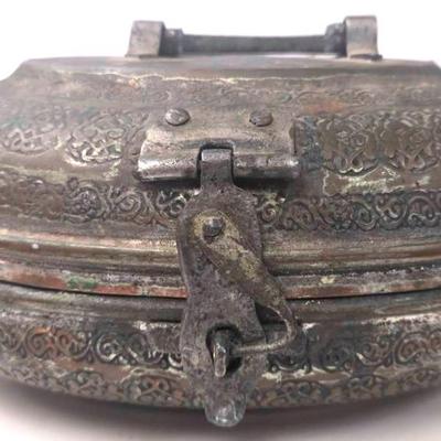 Vintage Ornate Hinged Container