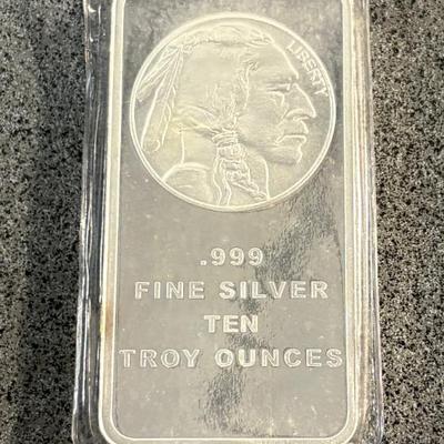 10ozt Silver Bar