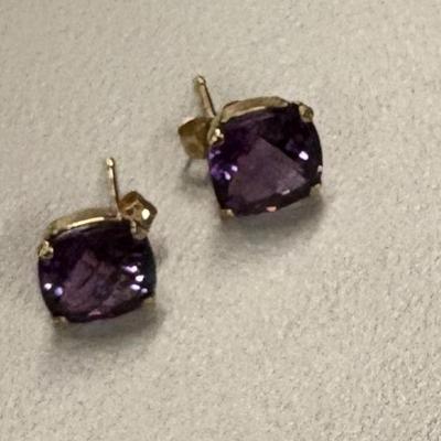 14K Amethyst 
