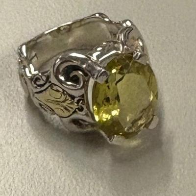 925  & 18K Ann King Lemon Quartz