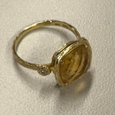 14K Citrine