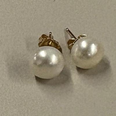 14K pearl