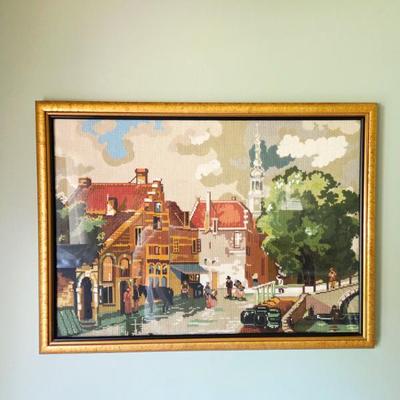 Sale Photo Thumbnail #61: Vintage cross stitch 