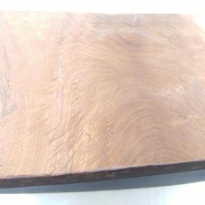 Wood table live edge