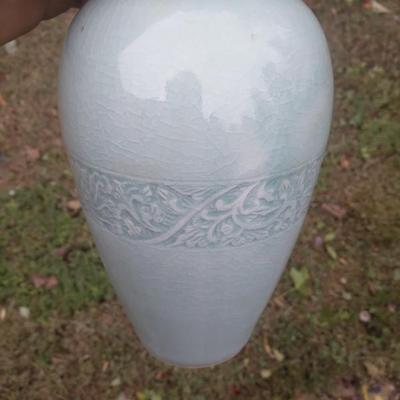 Celadon vase