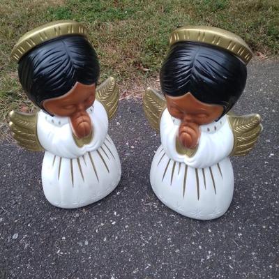 Angel blow molds