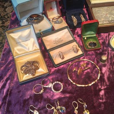 Gold  n  sterling silver