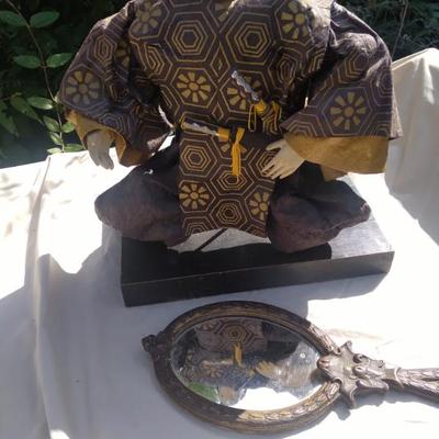 Asain large antique doll