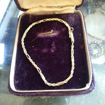 14 k rope braclet
