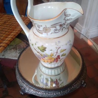 Limoges pitcher