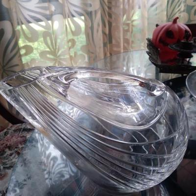 Italian crystal pitcher